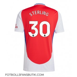 Arsenal Raheem Sterling #30 Replika Hemmatröja 2024-25 Kortärmad